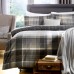 Connolly Check Charcoal Brushed Cotton Set